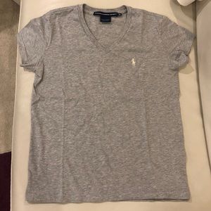 Ralph Lauren Grey V-Neck